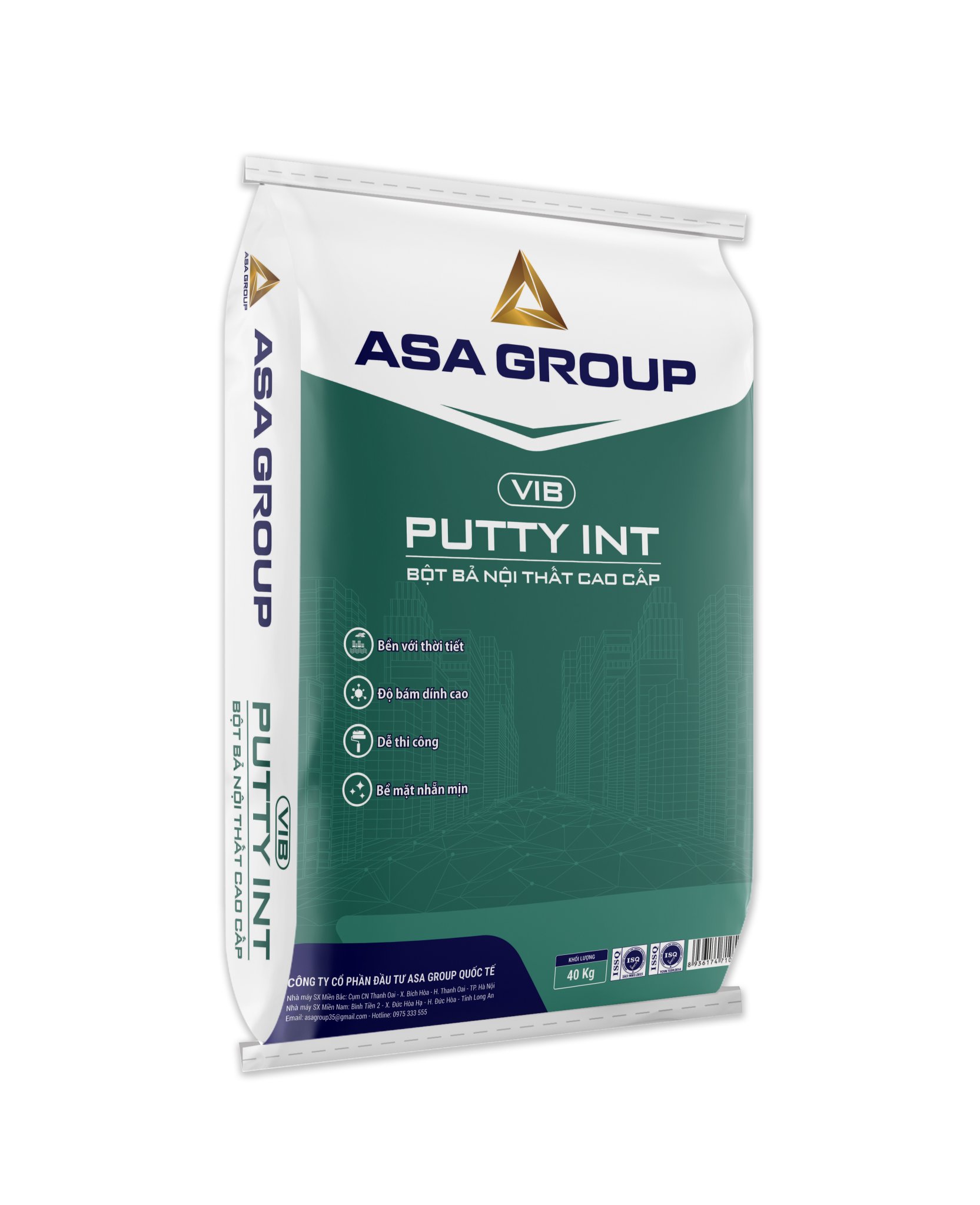 VIB - Bột bả nội thất cao cấp